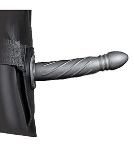 Ouch! Twisted Hollow Strap-on 8in