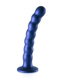 Ouch! Beaded Silicone G-spot Dildo 6.5 In