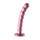 Ouch! Beaded Silicone G-spot Dildo 6.5 In