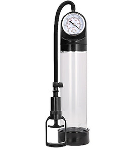 Pumped Comfort Pump W/ Advanced Psi Gauge Transparent