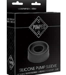 Pumped Silicone Pump Sleeve Medium Black Default Title