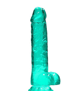 Realrock 8in Realistic Dildo W/ Balls