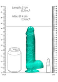 Realrock 8in Realistic Dildo W/ Balls