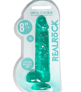 Realrock 8in Realistic Dildo W/ Balls