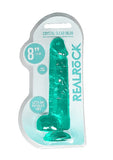 Realrock 8in Realistic Dildo W/ Balls