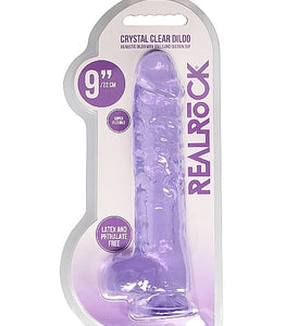 Real Cock 9in Realistic Dildo W/ Balls