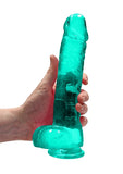 Realrock 9in Realistic Dildo W/ Balls