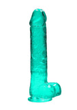 Realrock 9in Realistic Dildo W/ Balls