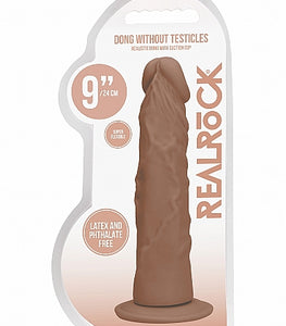 Realrock 9in Dong Tan W/o Testicles