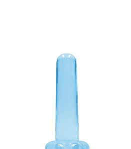 Realrock Non Realistic Dildo W Suction Cup 5.3in Blue