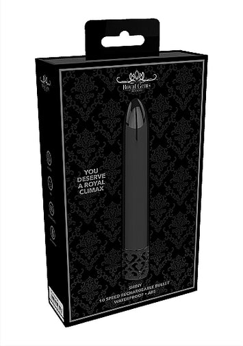 Royal Gems Shiny Powerful Vibe Rechargeable Gunmetal Default Title