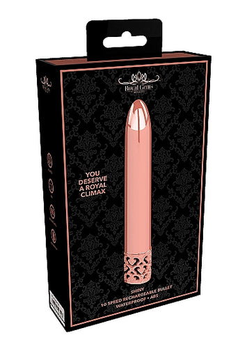 Royal Gems Shiny Abs Bullet Rechargeable Rose