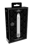 Royal Gems Shiny Powerful Vibe Rechargeable Silver