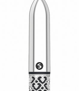 Royal Gems Glamor Powerful Bullet Rechargeable Silver