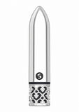 Royal Gems Glamor Powerful Bullet Rechargeable Silver