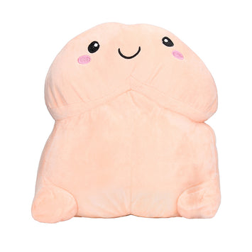 Short Penis Plushie Flesh 4in 10cm Flesh