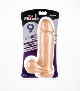 Iginte Thick Cock W/balls 9in Suction Flesh