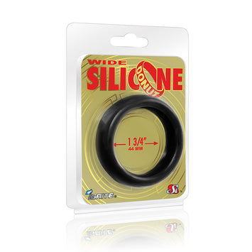 Wide Silicone Donut Black 1.75in Default Title