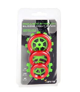 Silicone Stretchy Rings 3 Pack