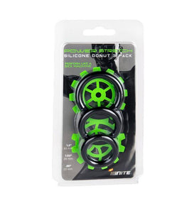 Silicone Stretchy Rings 3 Pack