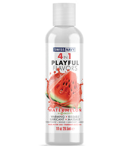 Swiss Navy 4 In 1 Playful Flavors Watermelon 1oz Default Title