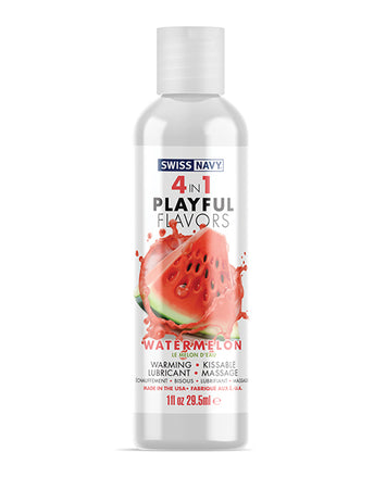 Swiss Navy 4 In 1 Playful Flavors Watermelon 1oz Default Title