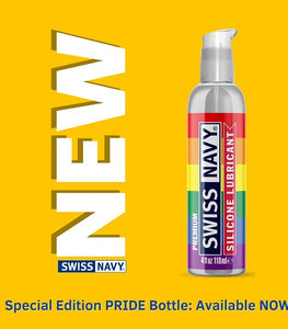 Swiss Navy Pride Lube Silicone 4oz Default Title