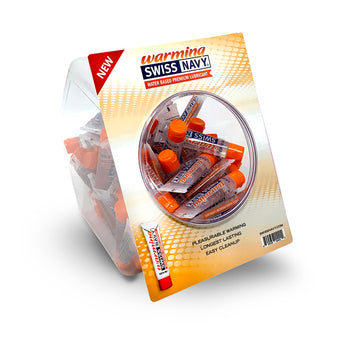 Swiss Navy Warming 10ml 100ct Fishbowl Default Title