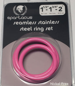 Stainless Steel C-ring Set - 1.5 1.75