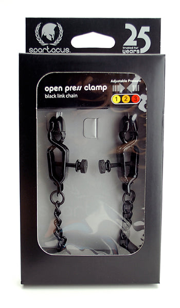 Open Wide Blackline Clamp W/ Link Chain Default Title