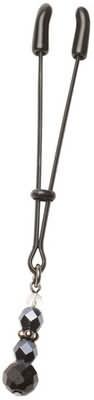 Tweezer Clit Clamp W/beads Black