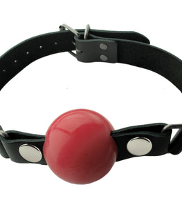 Nickel Free Silicone Ball Gag Large Red Default Title
