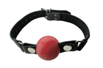 Nickel Free Silicone Ball Gag Large Red Default Title