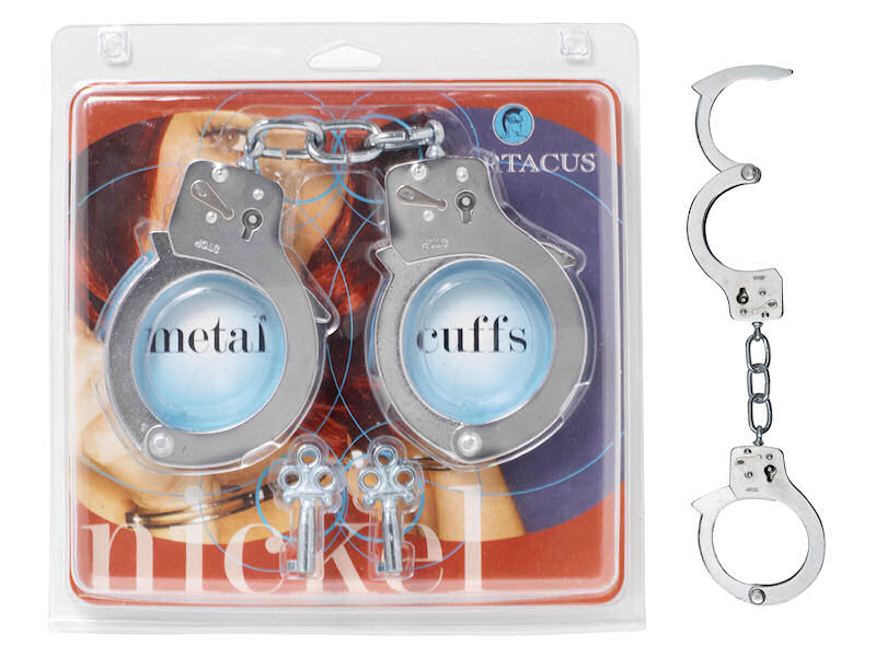 Nickle Single Lock Handcuffs Default Title