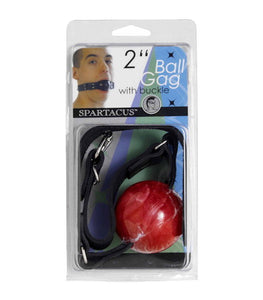 2in Ball Gag Red