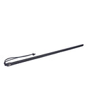 24 Leather Wrapped Cane " Black