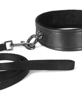 Galaxy Legend Collar & Leash Black Default Title