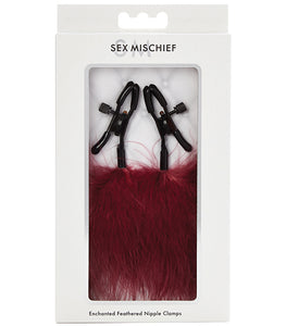 Sex & Mischief Enchanted Feather Nipple Clamps