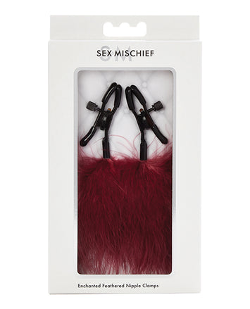 Sex & Mischief Enchanted Feather Nipple Clamps Default Title