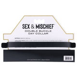 Sex & Mischief Double Buckle Day Collar