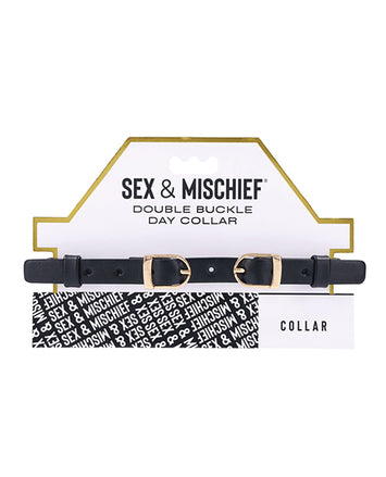 Sex & Mischief Double Buckle Day Collar Default Title