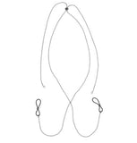 Ex's & Oh's Body Jewelry W/ Nipple Ties