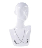 Ex's & Oh's Body Jewelry W/ Nipple Ties