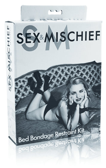 Sex & Mischief Bed Bondage Restraint Kit Default Title