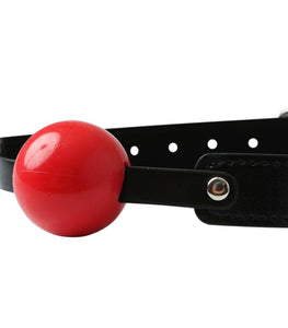 Sex & Mischief Solid Red Ball Gag