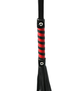 Sex & Mischief Red & Black Stripe Flogger Default Title