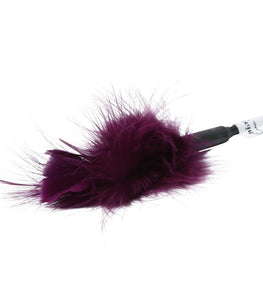 Sex & Mischief Feather Tickler 7in Purple