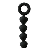 Sex & Mischief Black Silicone Anal Beads Default Title