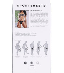 Sportsheets Breathable Strap On