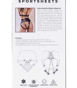 Sportsheets High Waisted Corset Strap On